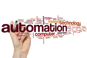 Automation word cloud concept